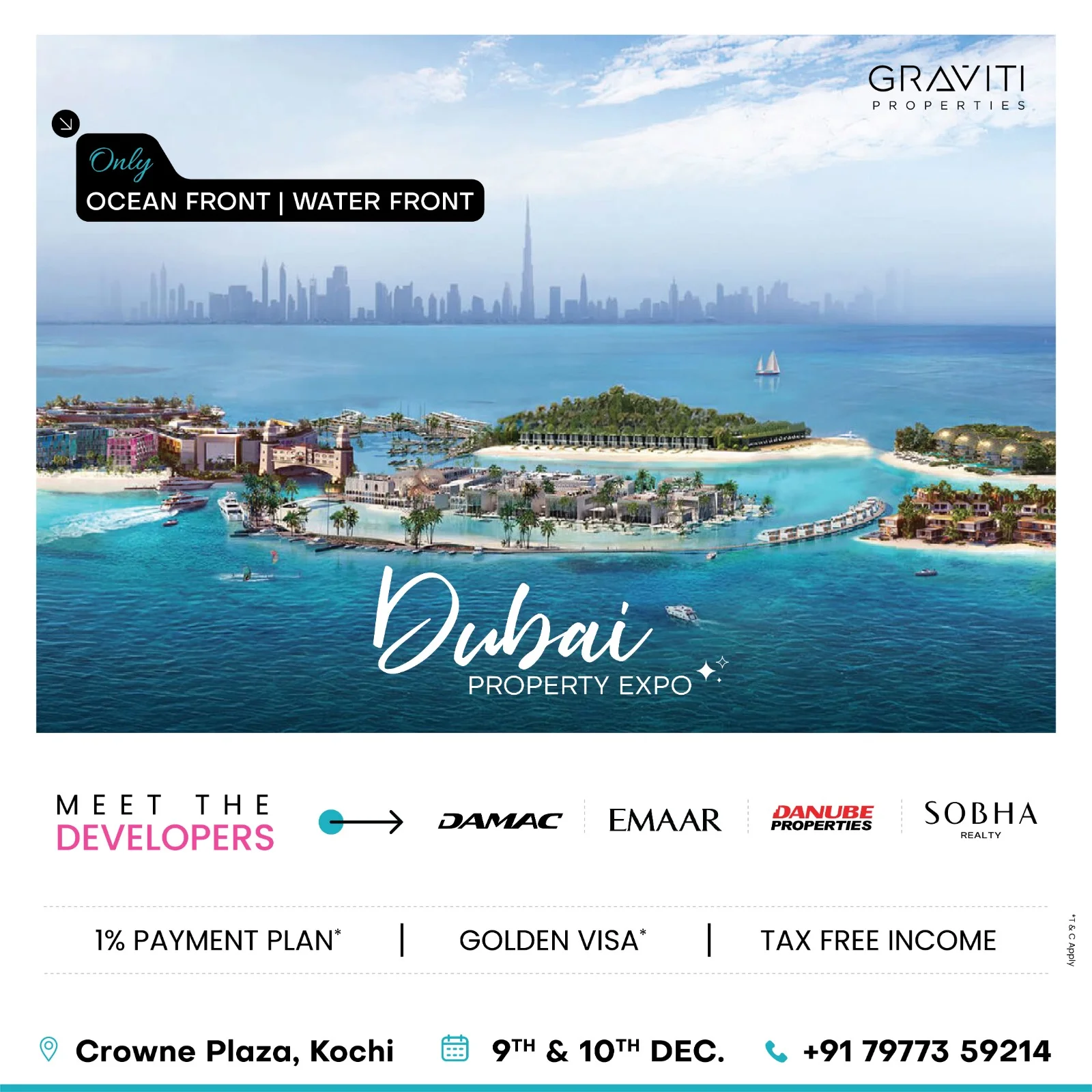 Dubai Waterfront Living: Graviti Properties Expo